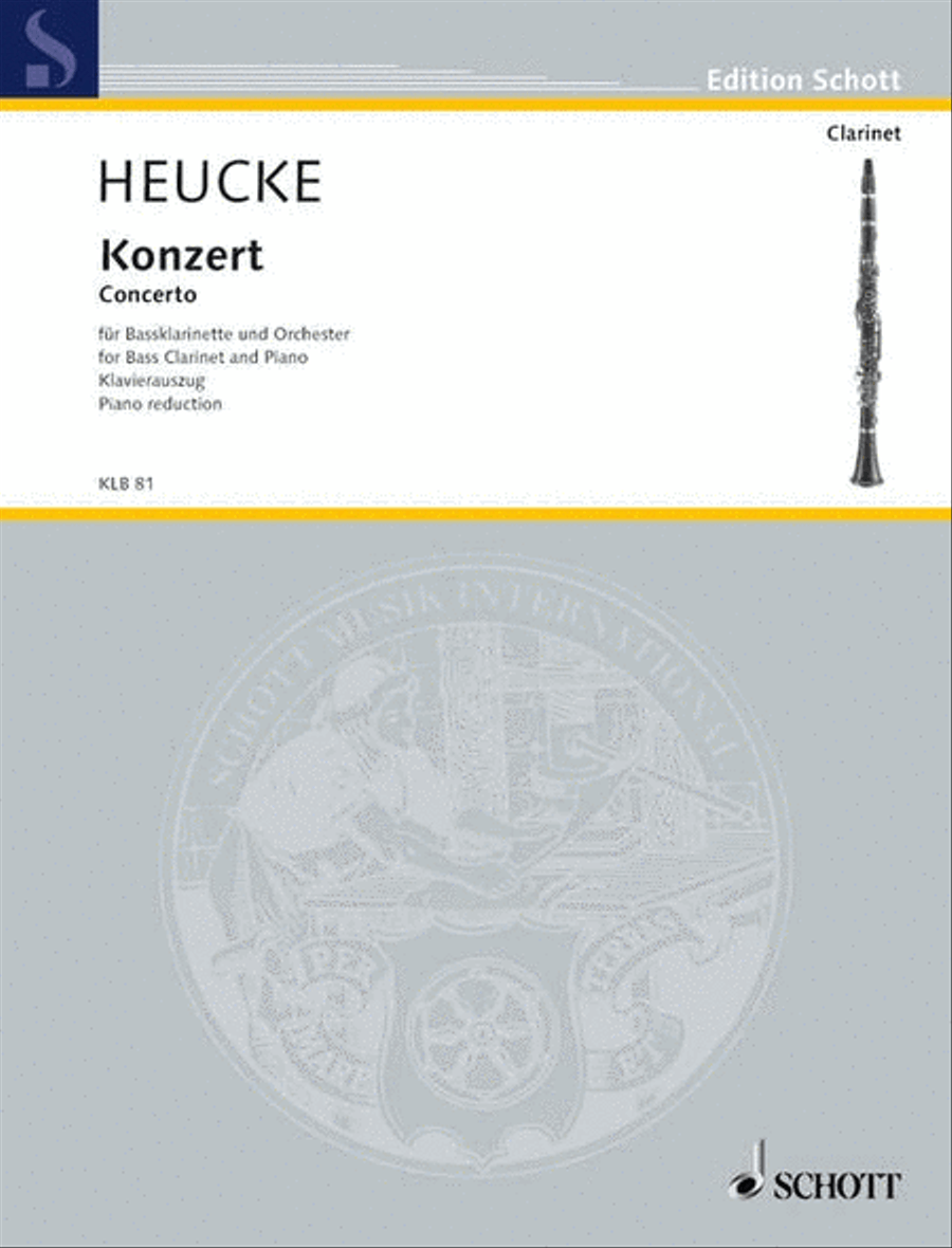 Concerto B-Flat Clarinet scores gallery preview page 1