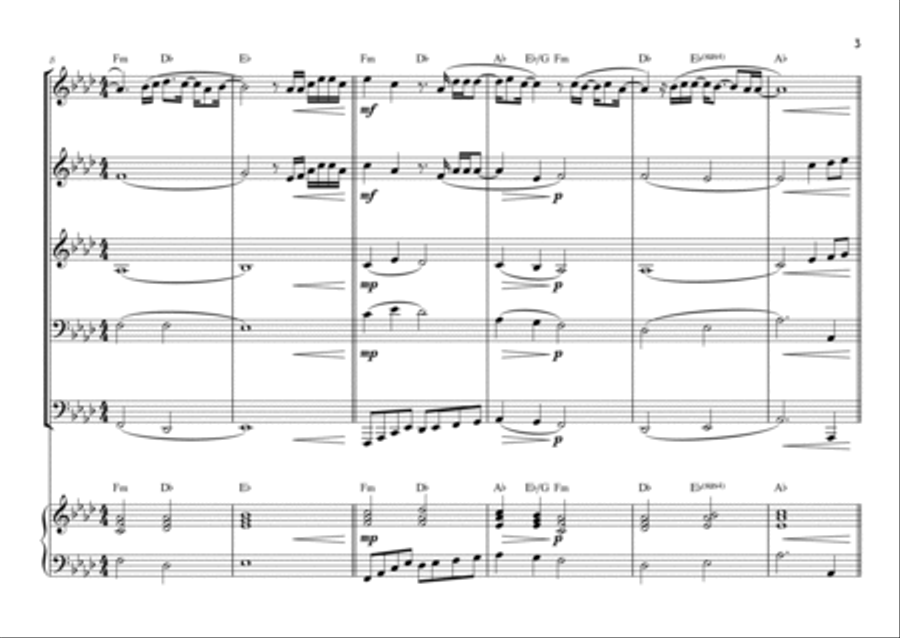 Goodness Of God Goodness Of God Brass Ensemble scores gallery preview page 3