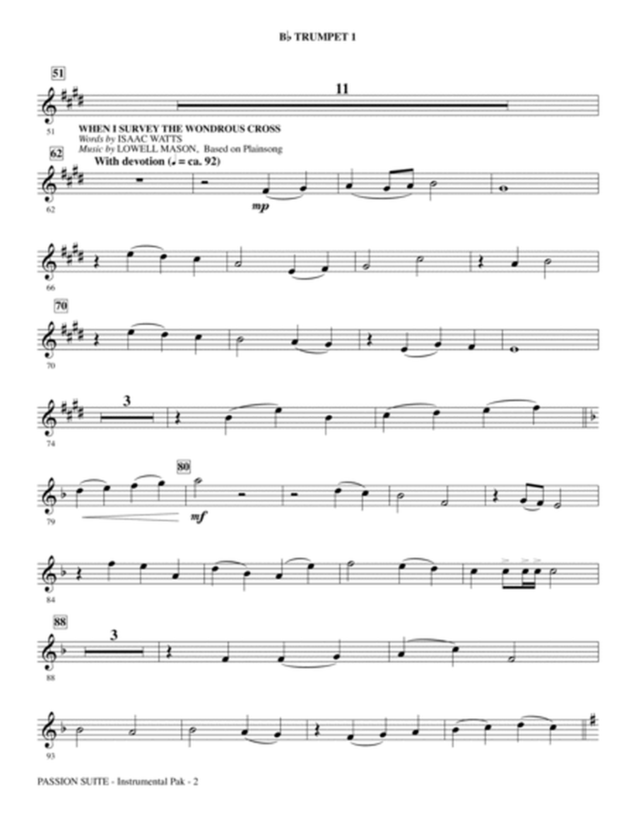 Passion Suite - Bb Trumpet 1