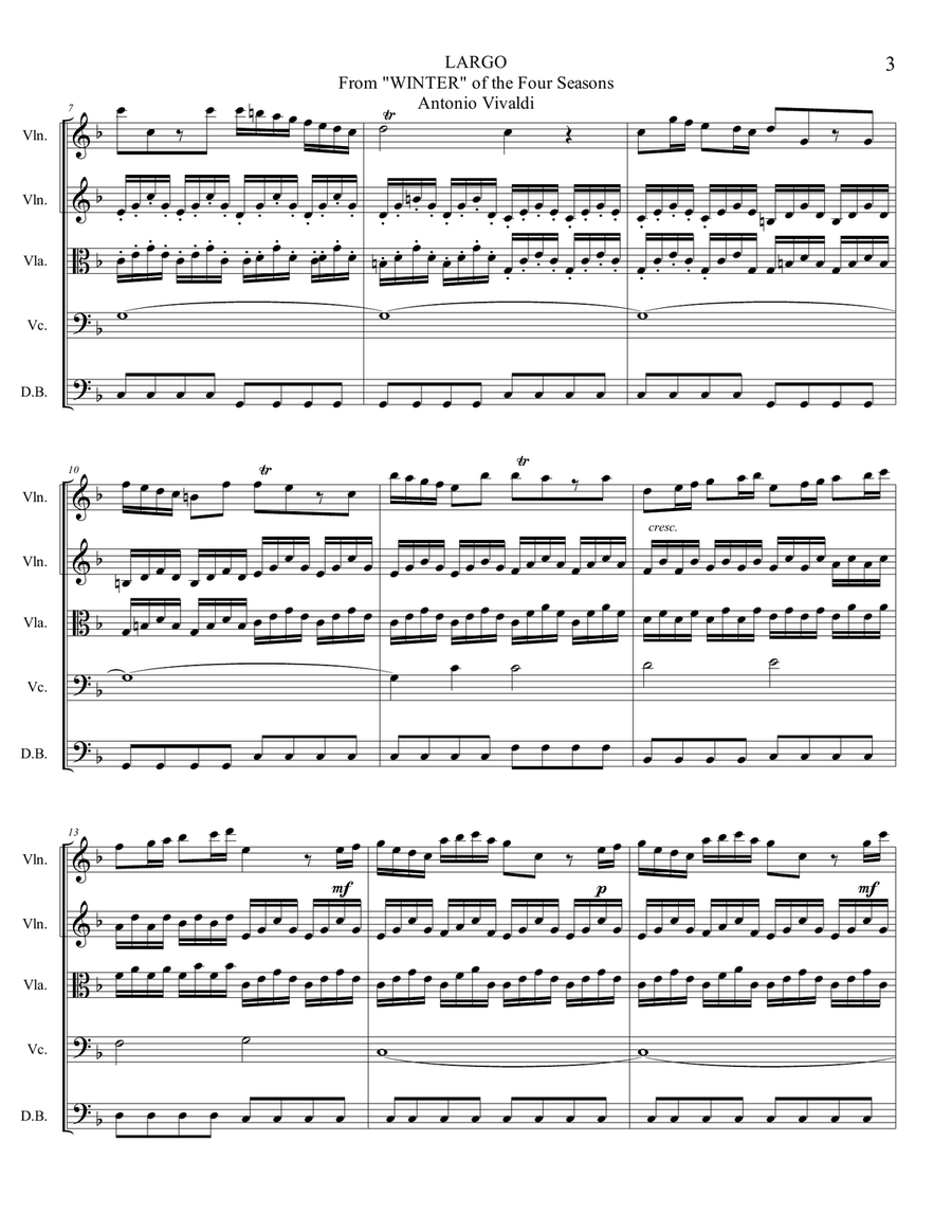 LARGO - From 