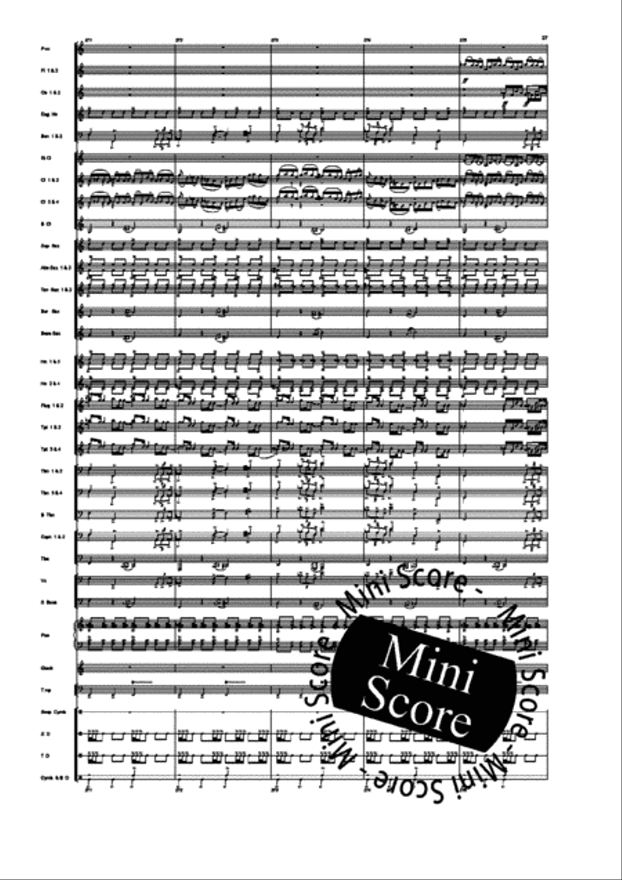 Tetis Concert Band scores gallery preview page 29