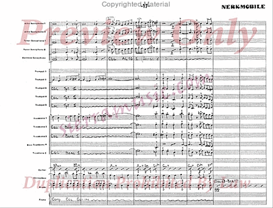 Nerkmobile Nerkmobile Jazz Ensemble scores gallery preview page 18