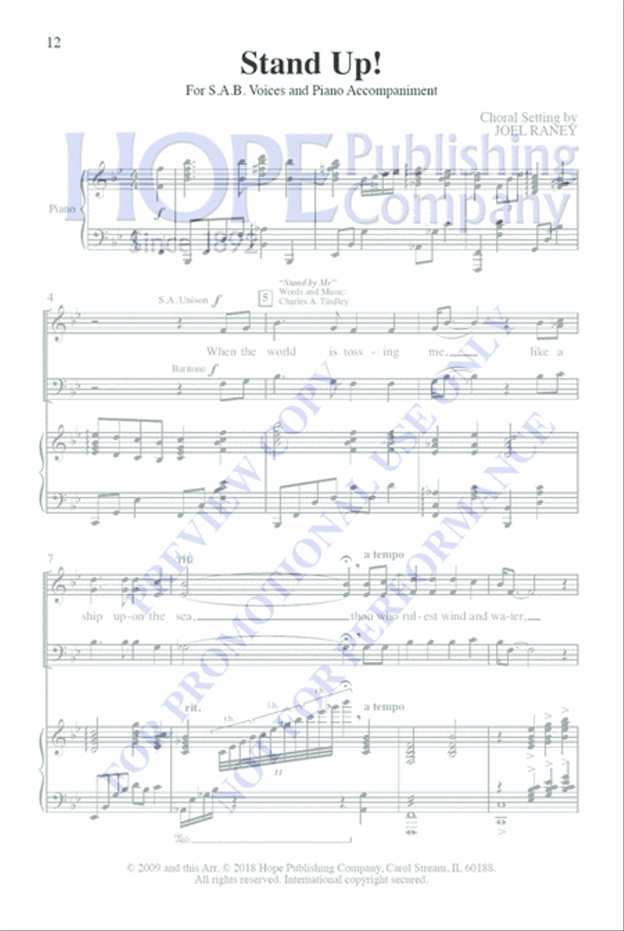 Gospel Greats 3-Part scores gallery preview page 13