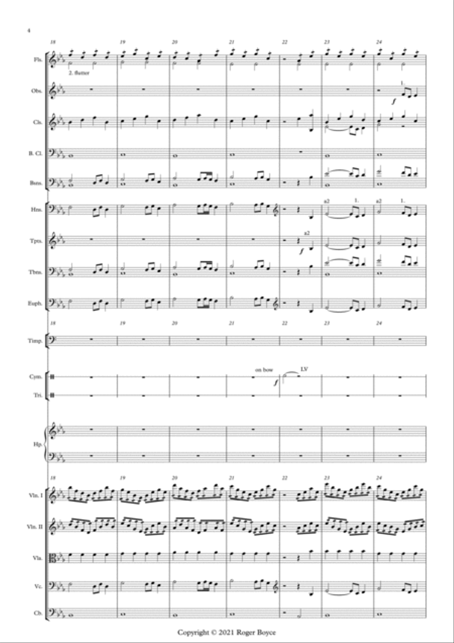 Horizon - Beyond Vision Full Orchestra scores gallery preview page 4