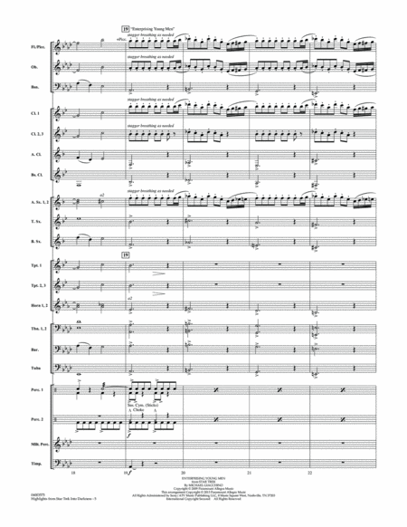 Highlights from Star Trek Into Darkness - Conductor Score (Full Score)