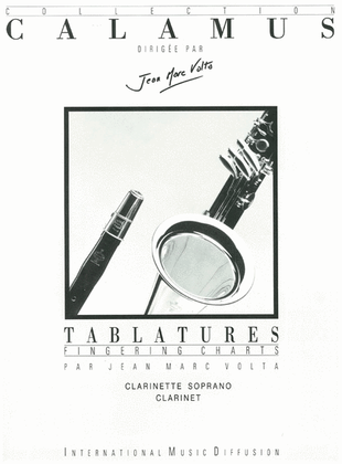 Book cover for Tablature Clarinette