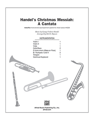 Book cover for Handel's Christmas Messiah: A Cantata