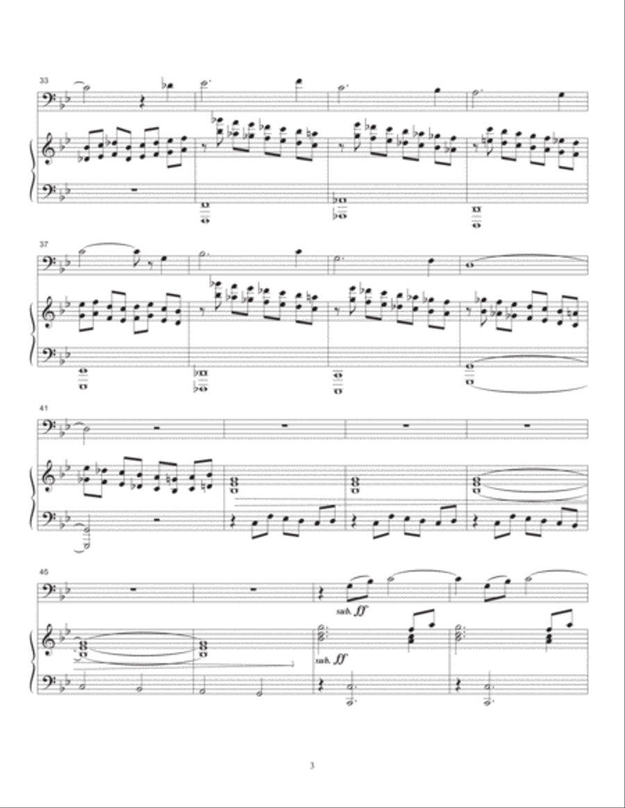 Sonatina for Cello & Piano Chamber Music scores gallery preview page 3