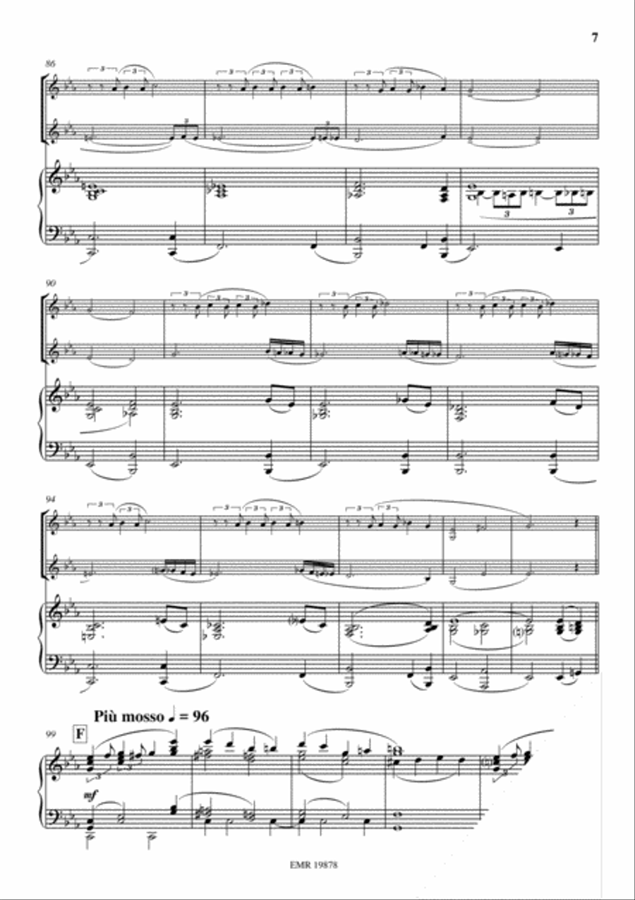 Gershwin Fantasy Violin scores gallery preview page 8