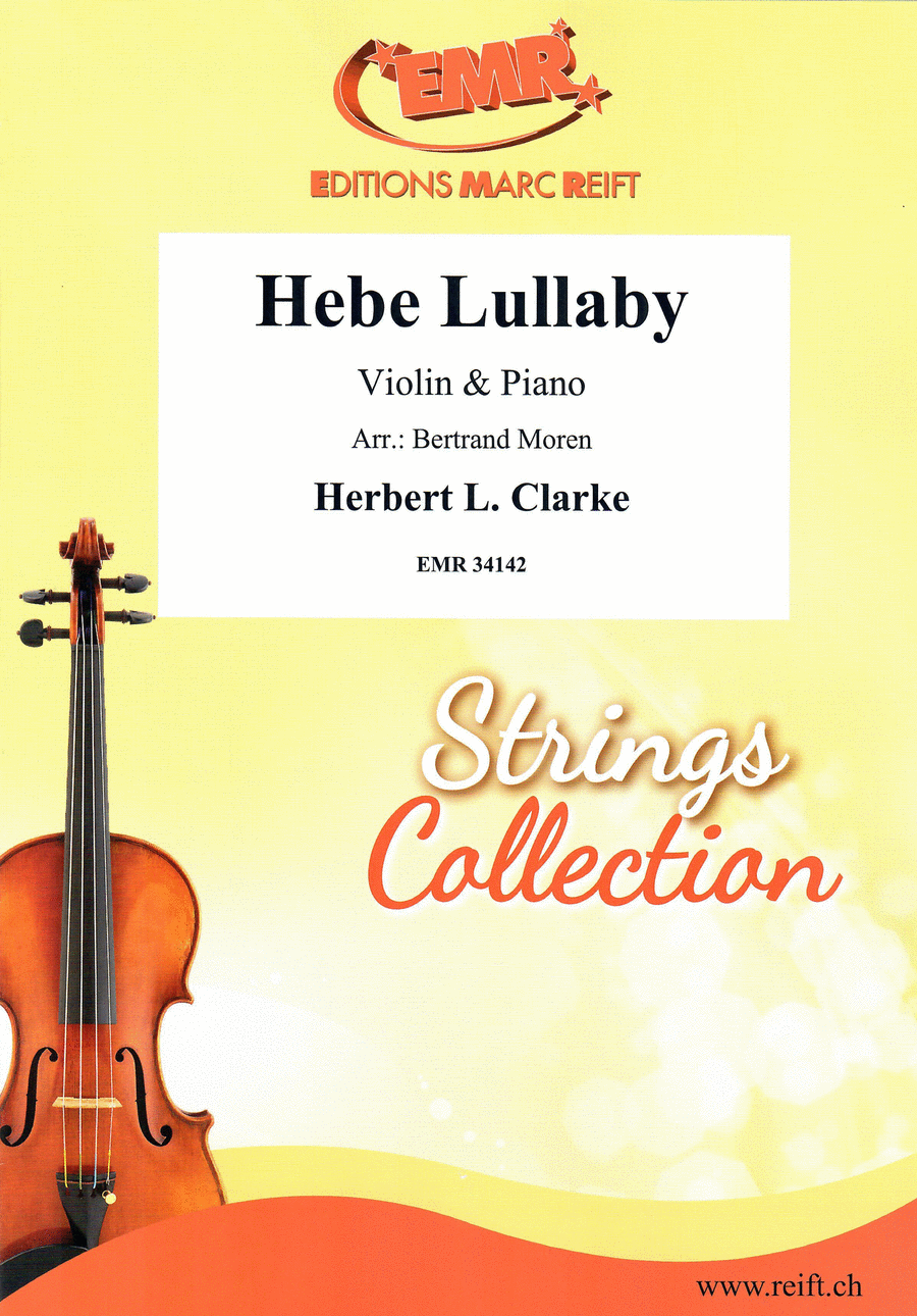 Hebe Lullaby Violin Solo scores gallery preview page 1