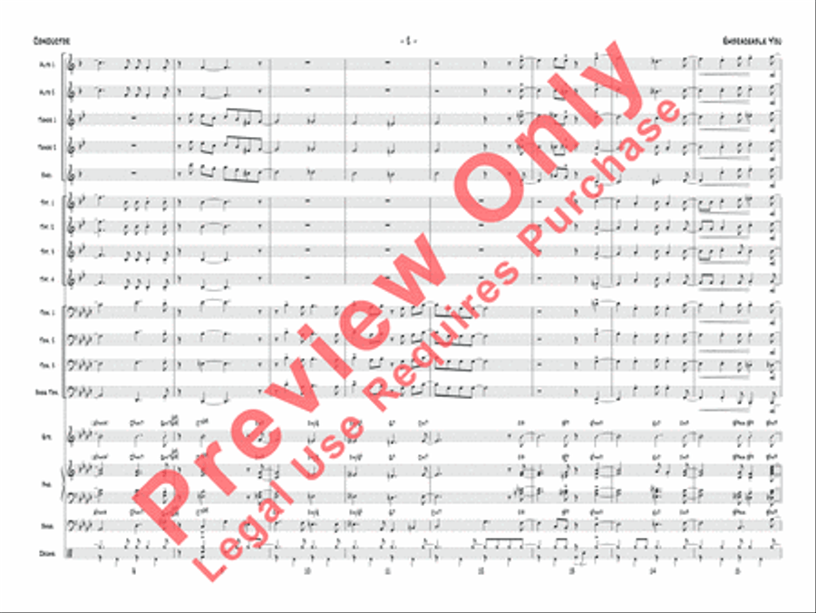 Embraceable You Embraceable You Jazz Ensemble scores gallery preview page 3