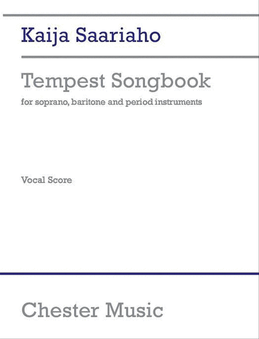 Tempest Songbook Voice scores gallery preview page 1