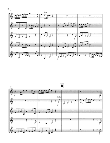 Let the Bright Seraphim (from "Samson") (Trumpet Quintet)