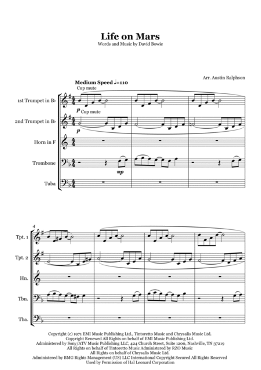 Life On Mars Horn scores gallery preview page 3