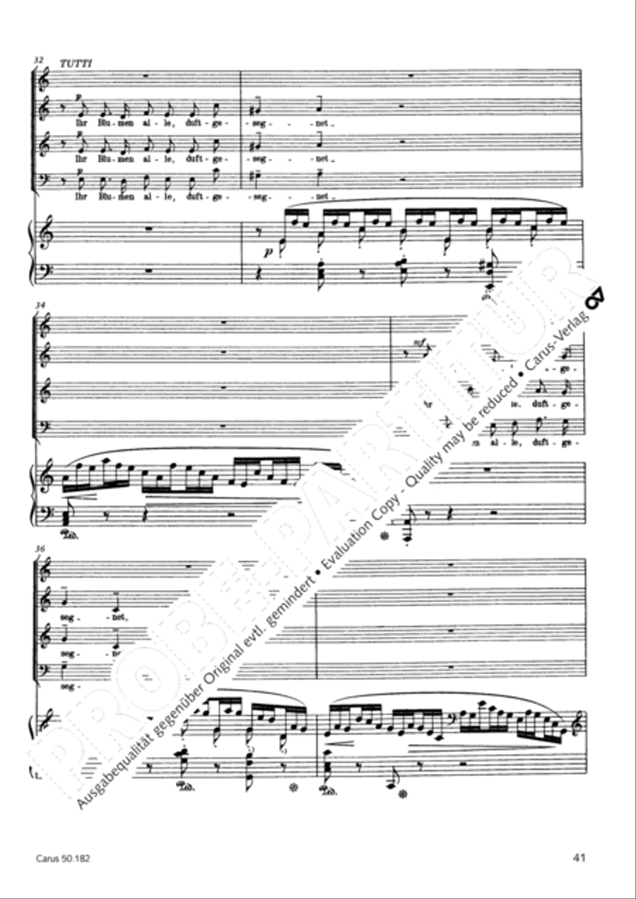 Vom Goldenen Horn 4-Part scores gallery preview page 44