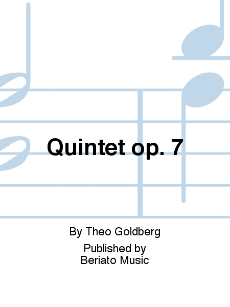 Quintet op. 7