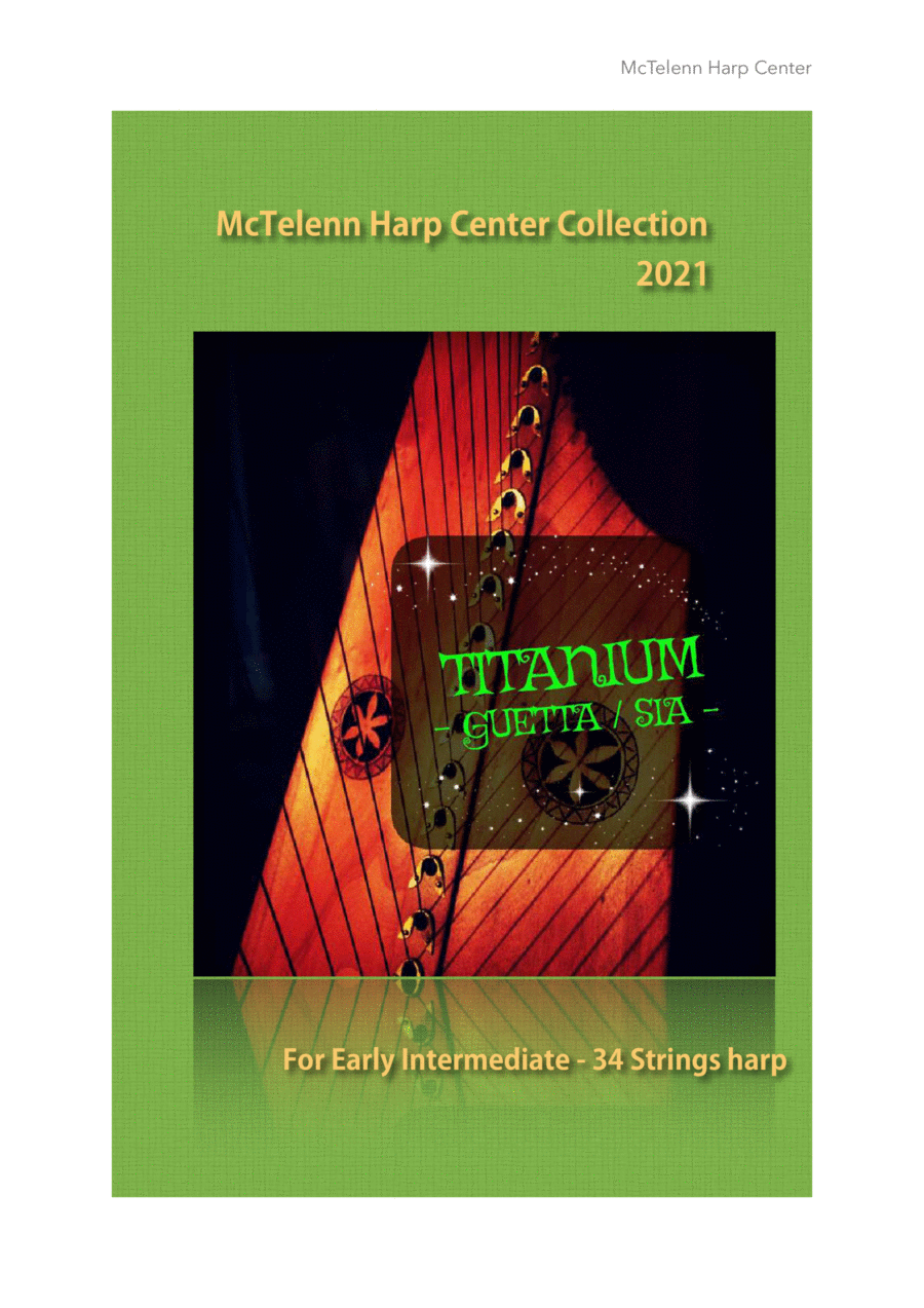 Titanium Celtic Harp scores gallery preview page 1