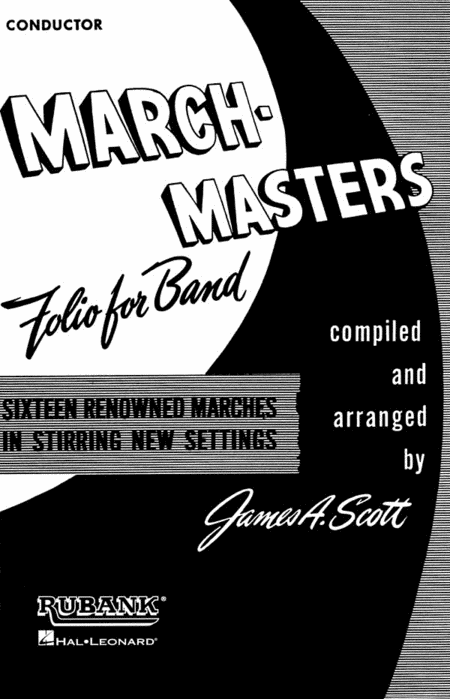 March Masters Folio For Band - Conductor