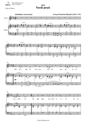 Verdi prati (D-flat Major)