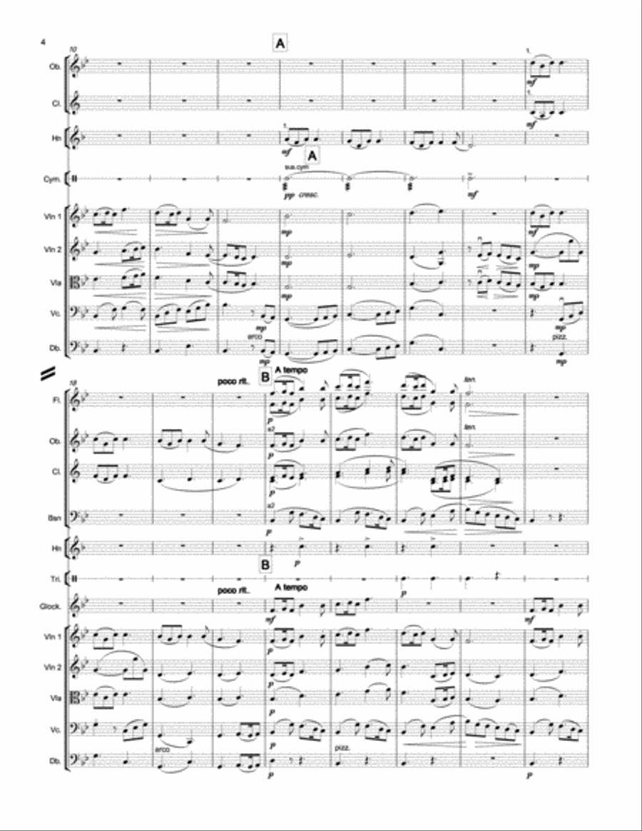 IAN BUTTERWORTH The Skye Boat Song for orchestra Full Orchestra scores gallery preview page 3