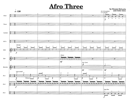 Afro Three w/Tutor Tracks