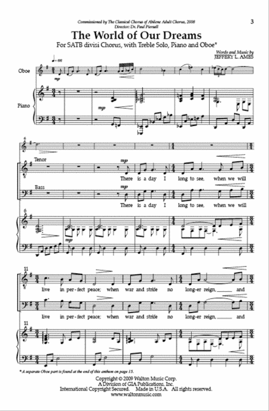 The World of Our Dreams Divisi scores gallery preview page 2
