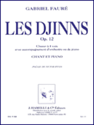 Book cover for Les Djinns Op 12 Pour Chant Et Piano