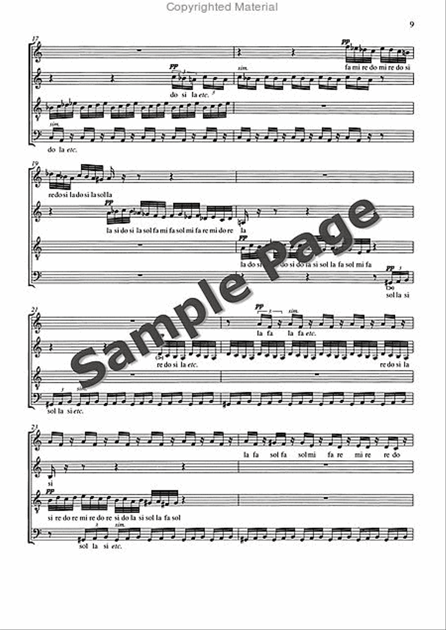 Concertino Mixed Choir scores gallery preview page 10
