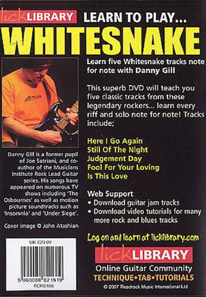 Learn To Play Whitesnake