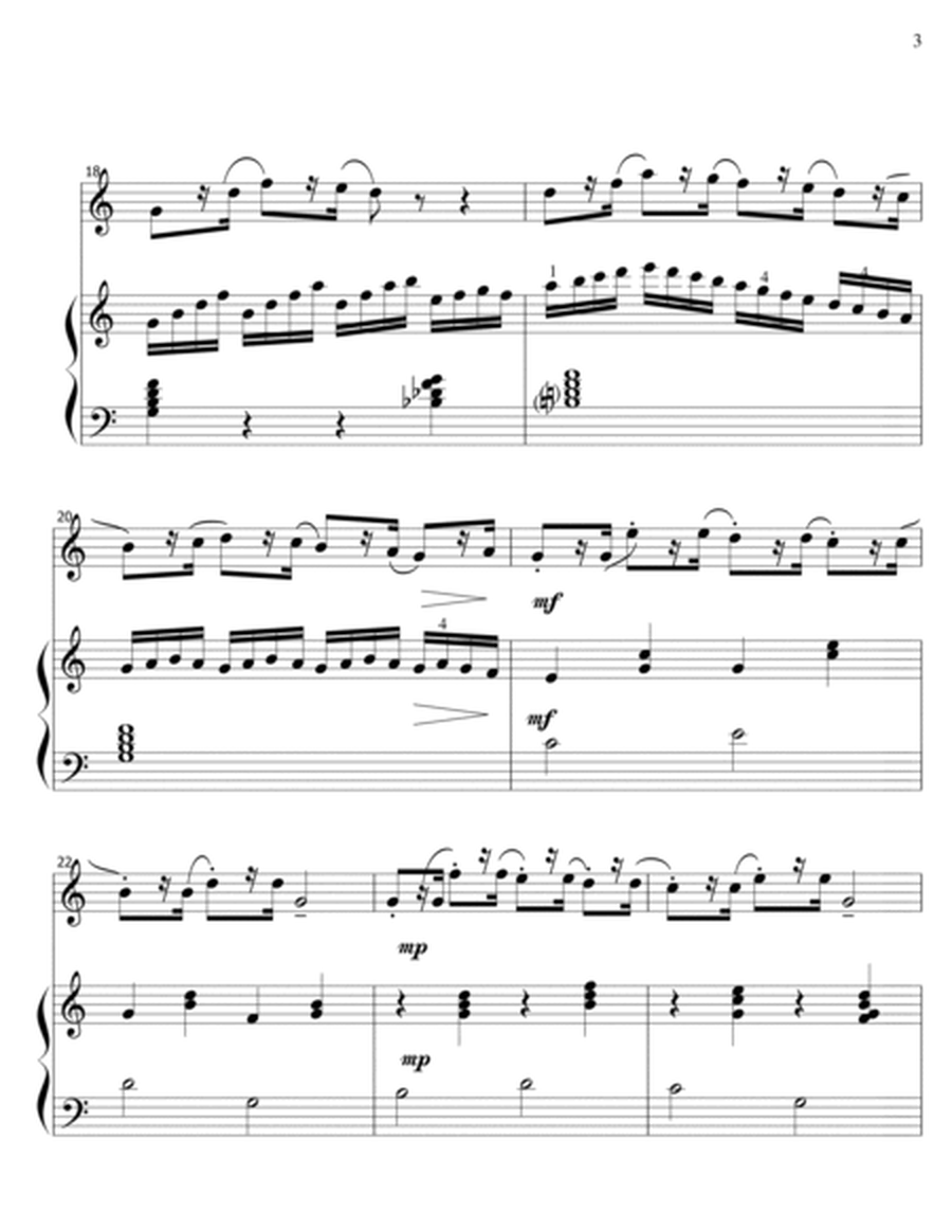 Chasing Butterflies-glockenspiel/percussion bells solo-piano image number null