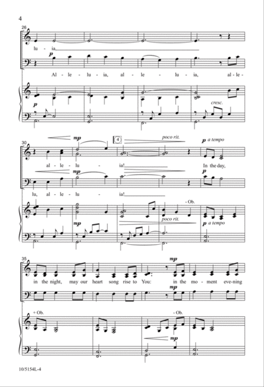 Heart Song of Praise 4-Part scores gallery preview page 4