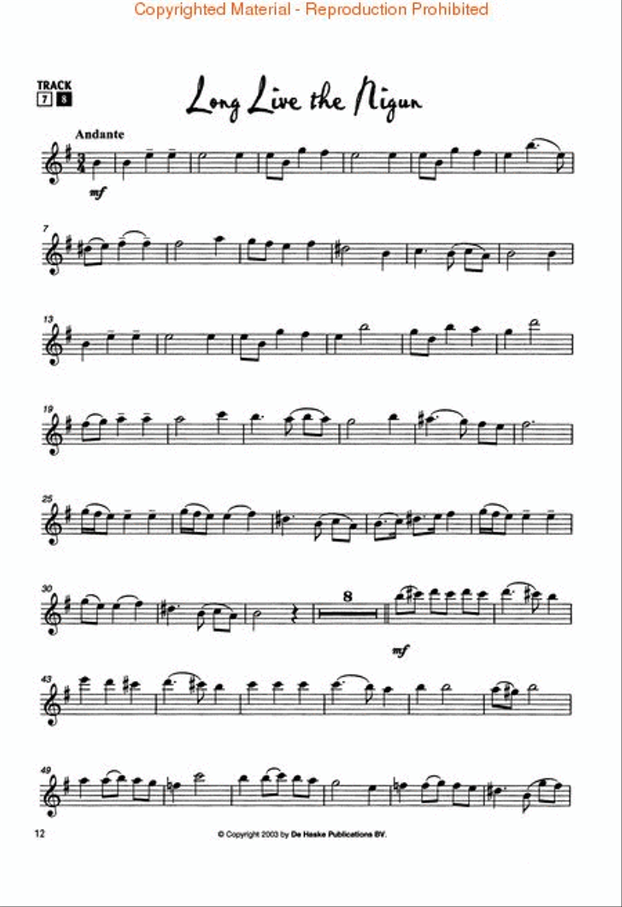 Play Klezmer! Alto Saxophone scores gallery preview page 3