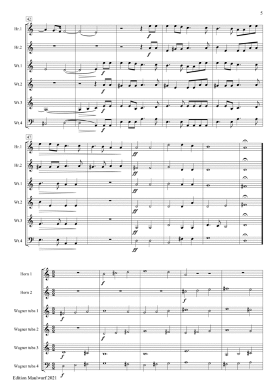 Monteverdi Sinfonia Monteverdi Sinfonia Horn scores gallery preview page 5