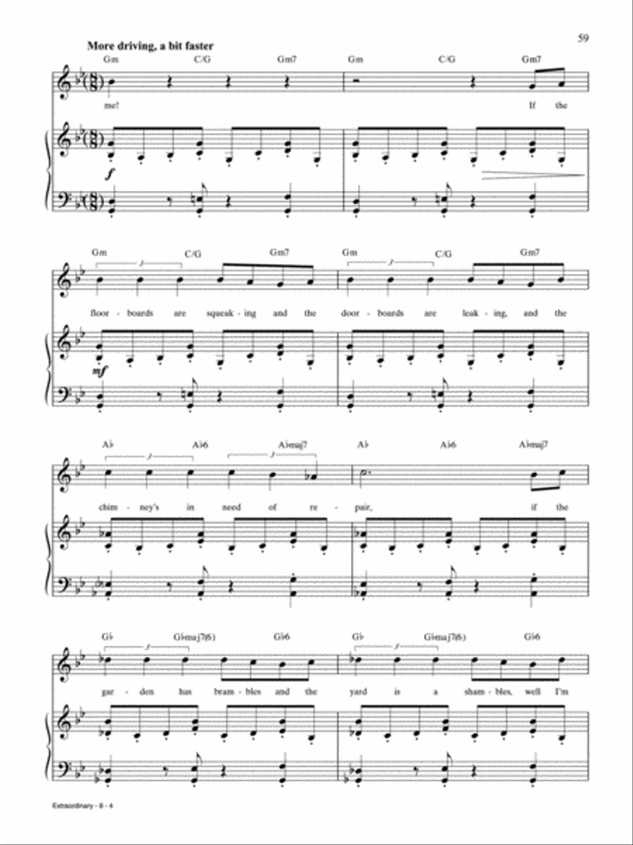 Extraordinary (from Pippin) Piano, Vocal, Guitar scores gallery preview page 4