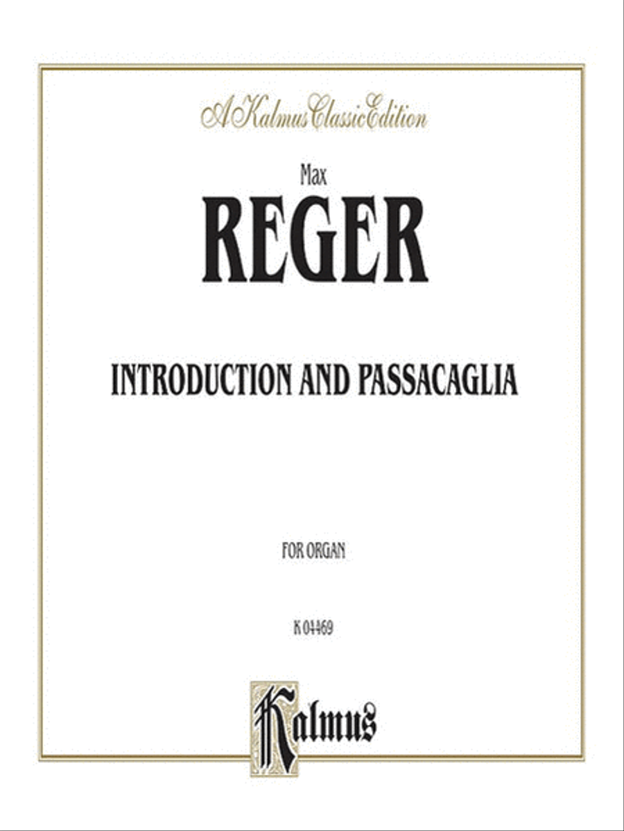 Introduction and Passacaglia