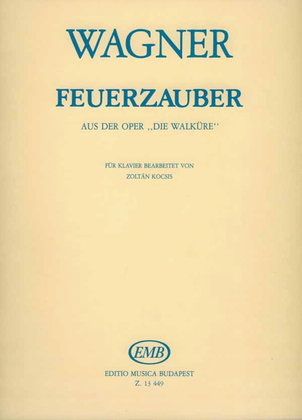 Book cover for Feuerzauber aus der Oper Die Walküre