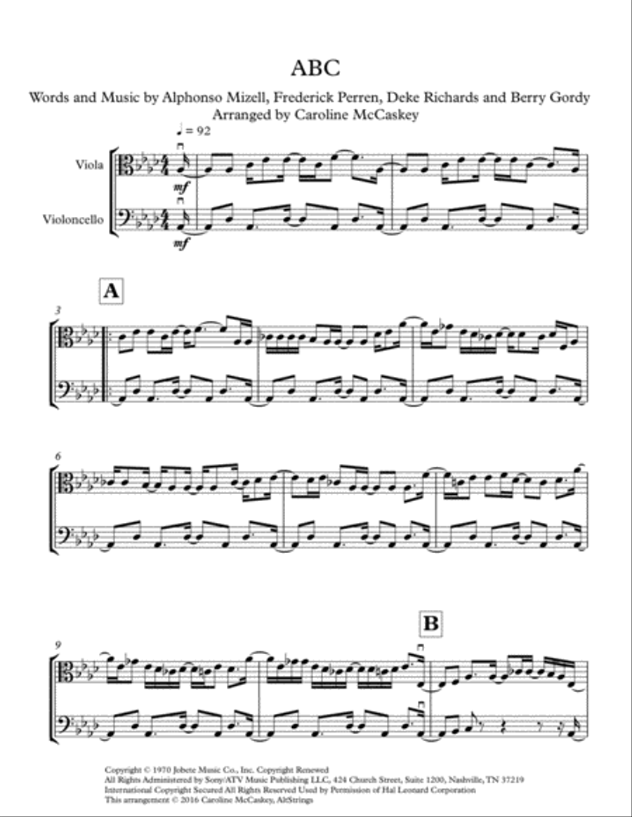 ABC ABC String Duet scores gallery preview page 2