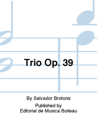 Trio Op. 39