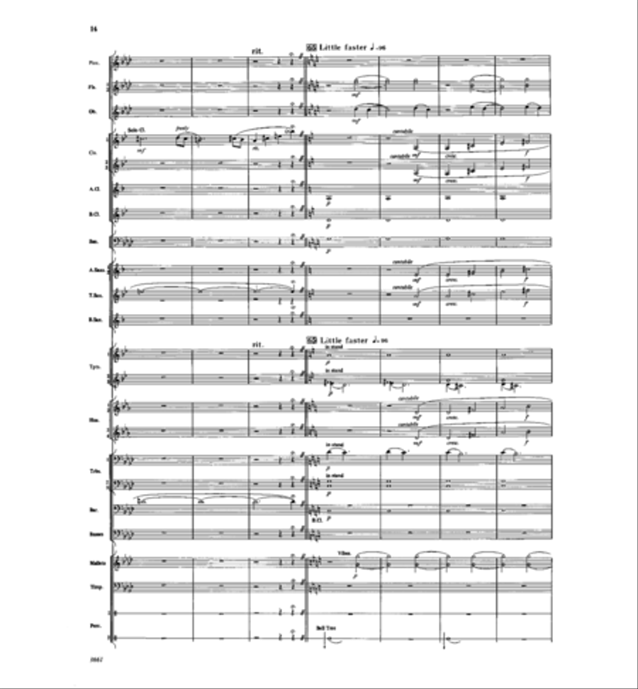 Overture A La Russe Concert Band scores gallery preview page 13