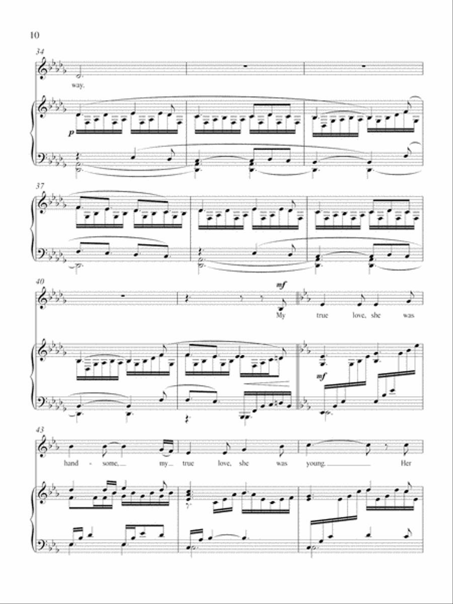 Ten Thousand Miles Away Ten Thousand Miles Away Low Voice scores gallery preview page 5