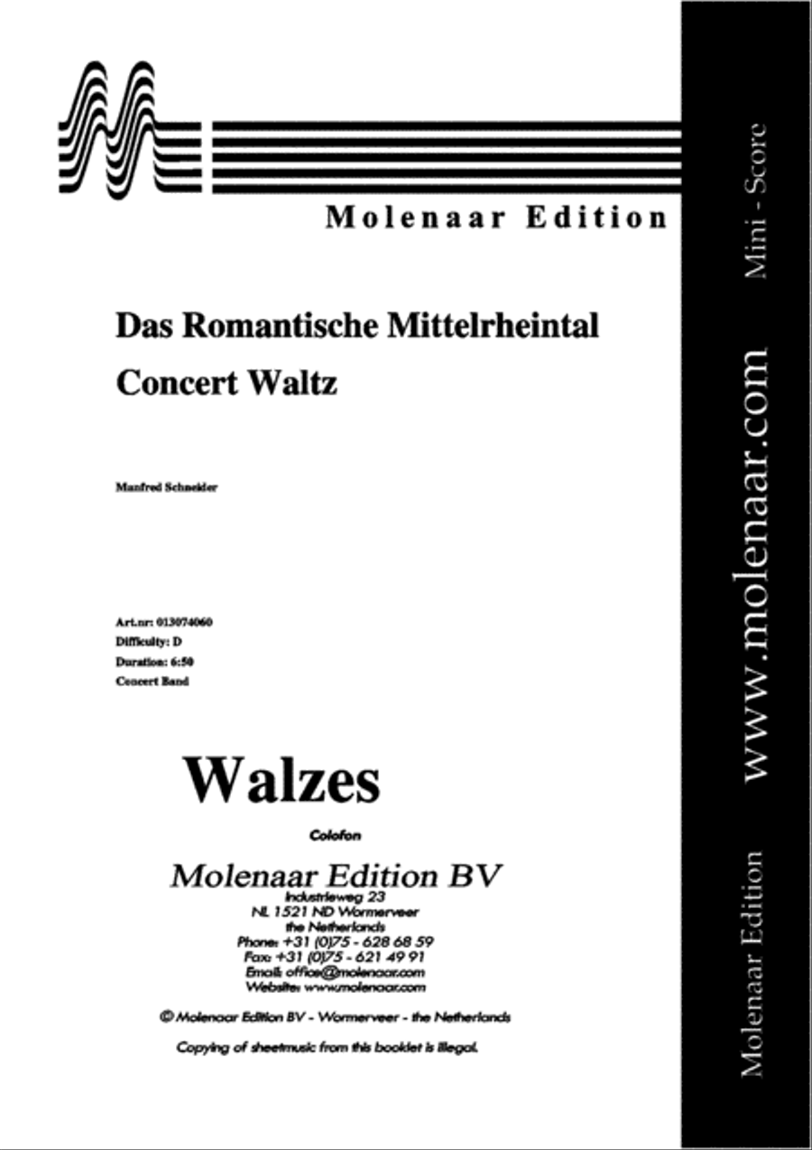 Das Romantische Mittelrheintal Concert Band scores gallery preview page 2