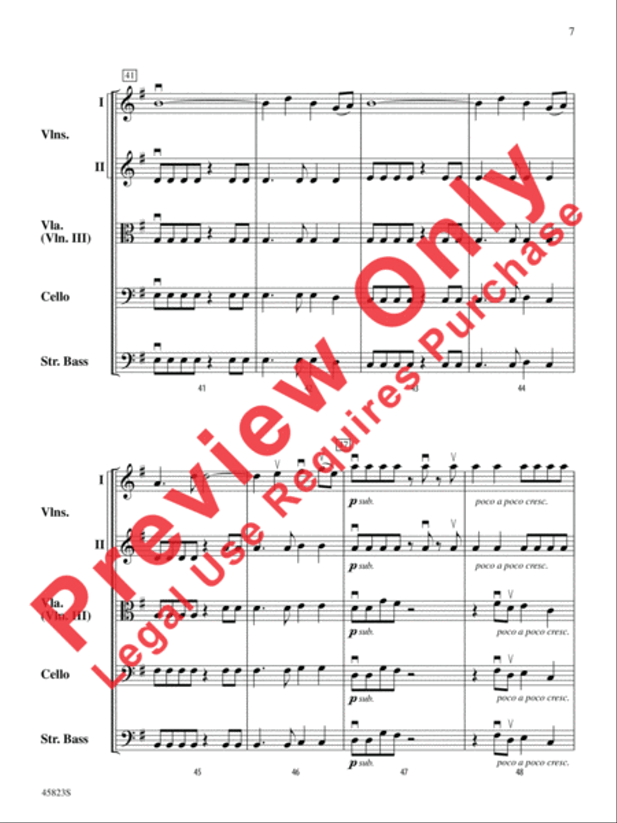 Dayspring Dayspring String Orchestra scores gallery preview page 7