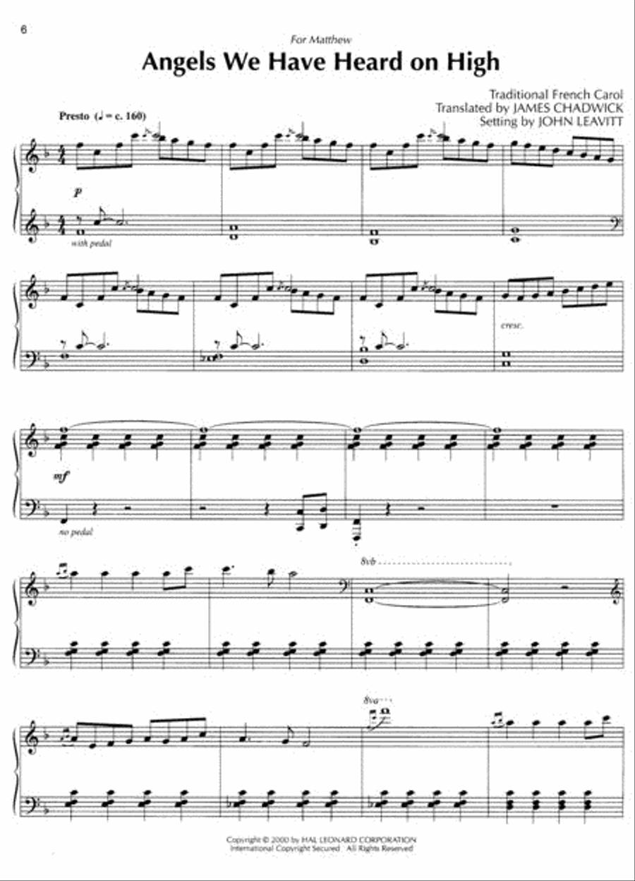 Sweet Songs of Christmas Sweet Songs of Christmas Piano Solo scores gallery preview page 2