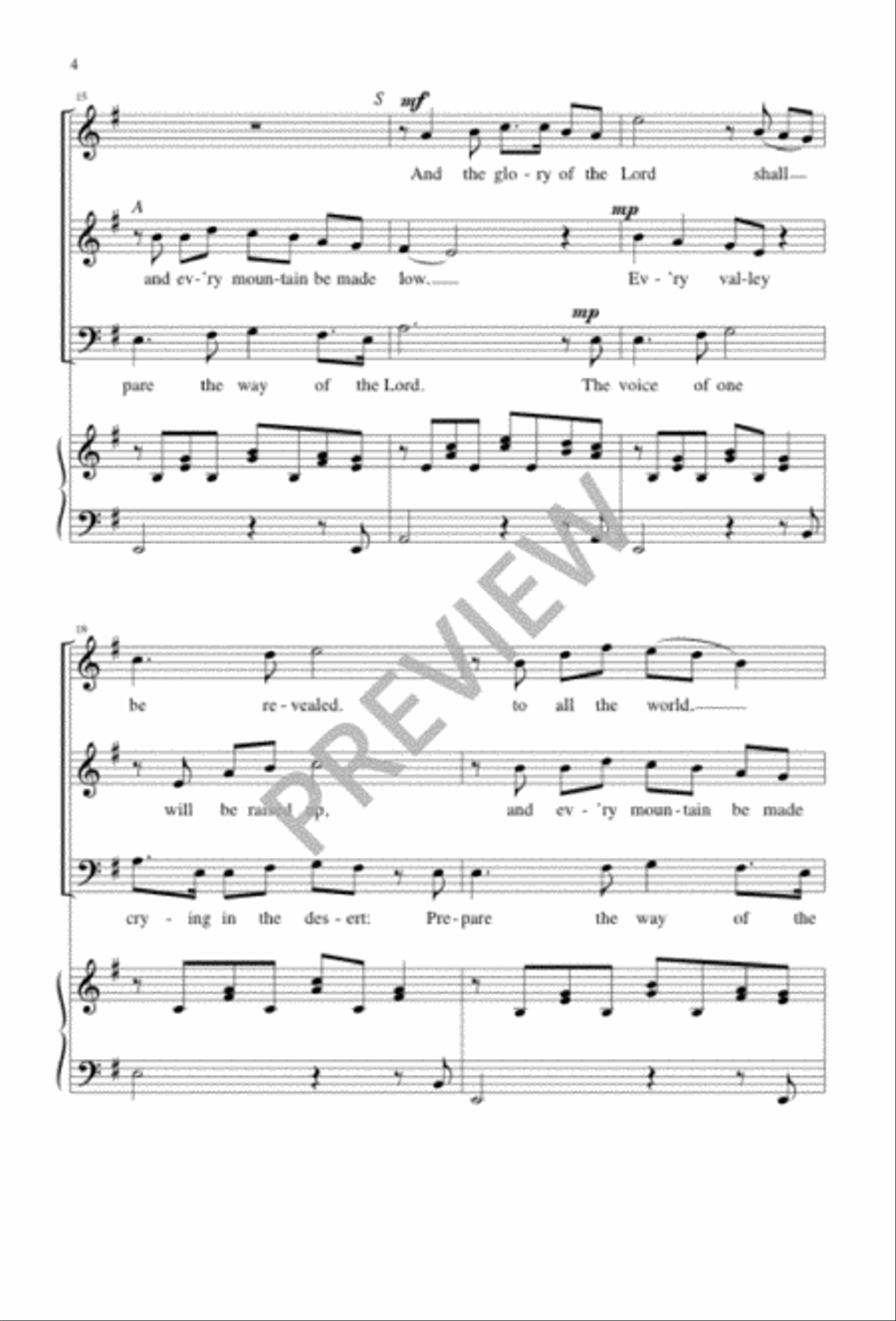 A Voice in the Desert 3-Part scores gallery preview page 4