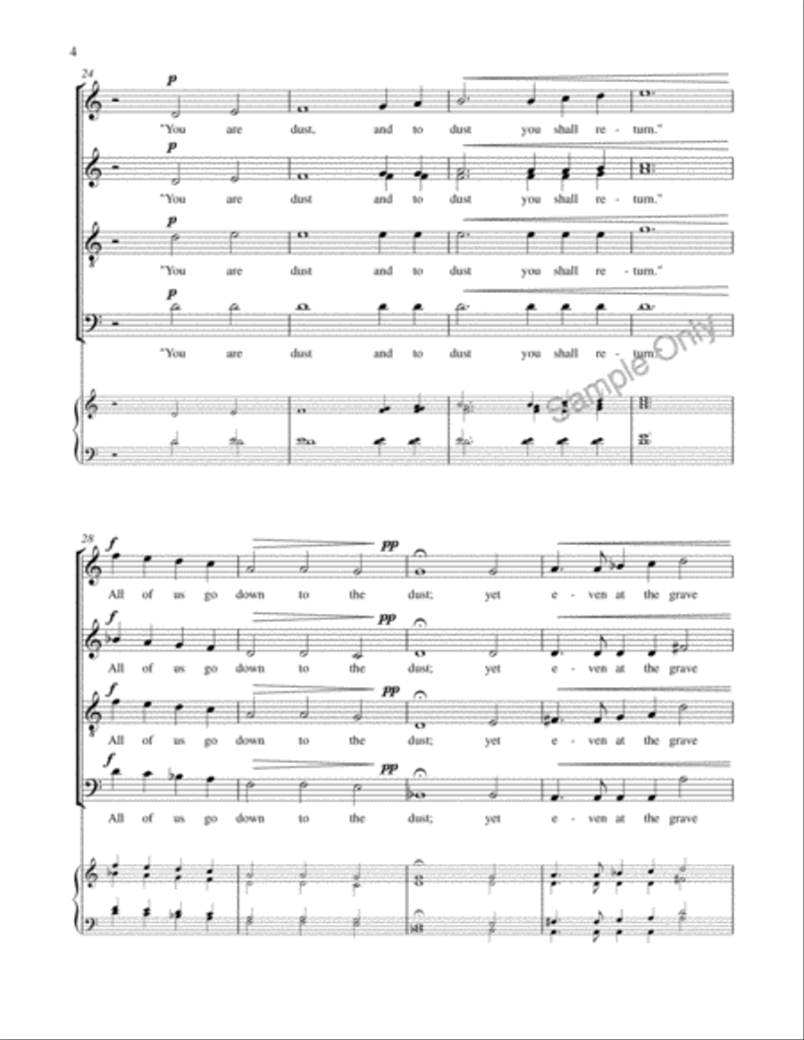 Kontakion 4-Part scores gallery preview page 5