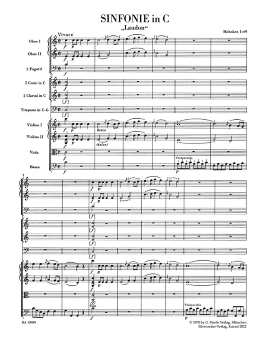 Symphony in C major Hob. I:69