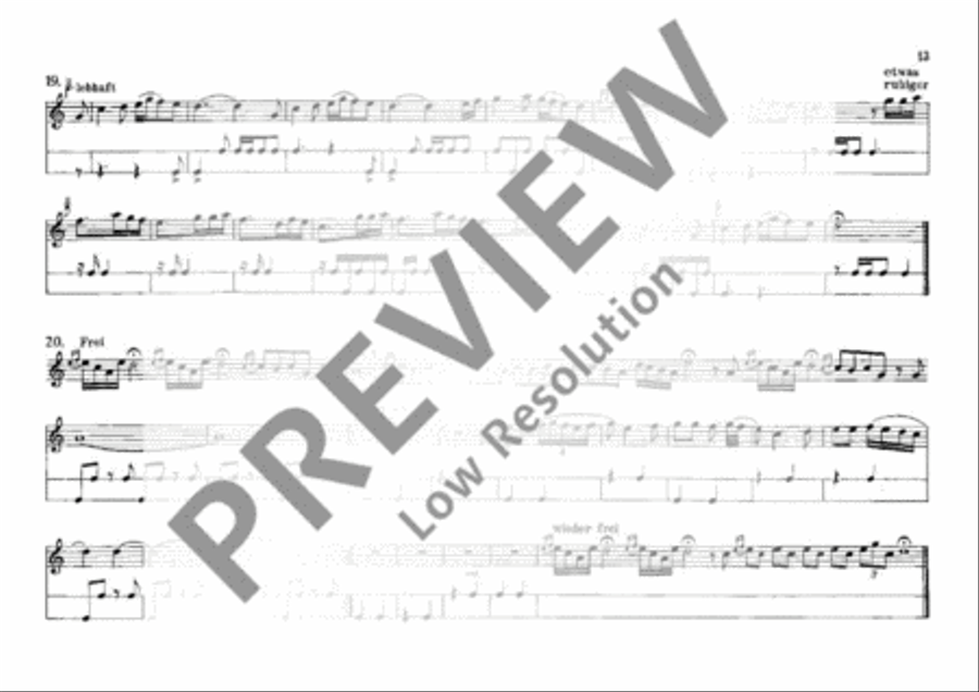 Pieces for Recorder and Drum Recorder scores gallery preview page 14