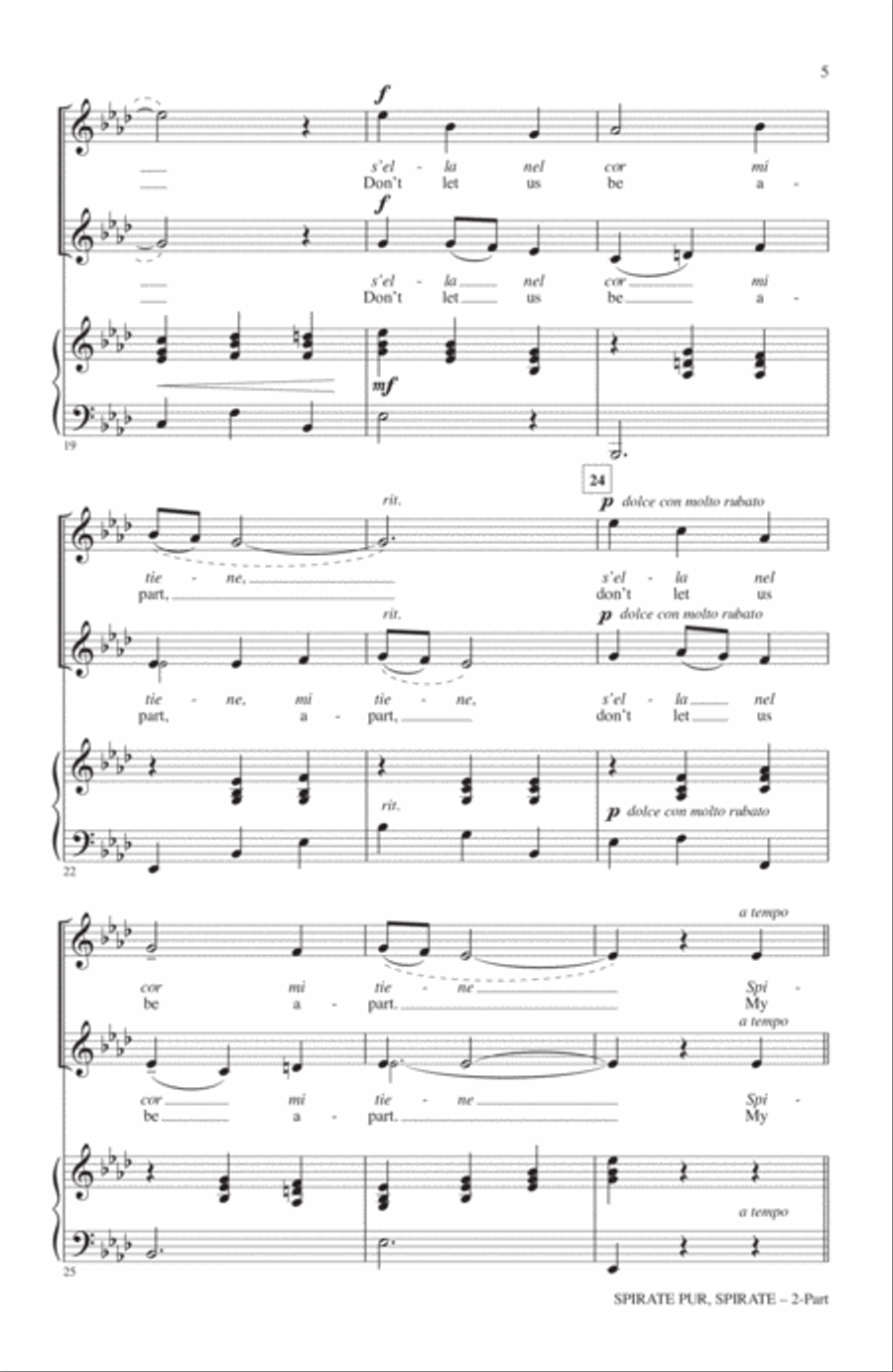 Spirate Pur, Spirate (Oh Breeze, Light Breeze) 2-Part scores gallery preview page 3