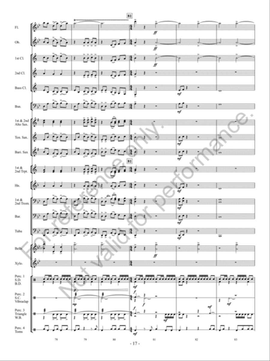 Hidden Gems Concert Band scores gallery preview page 18