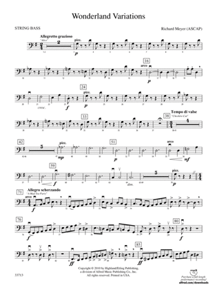 Wonderland Variations: String Bass